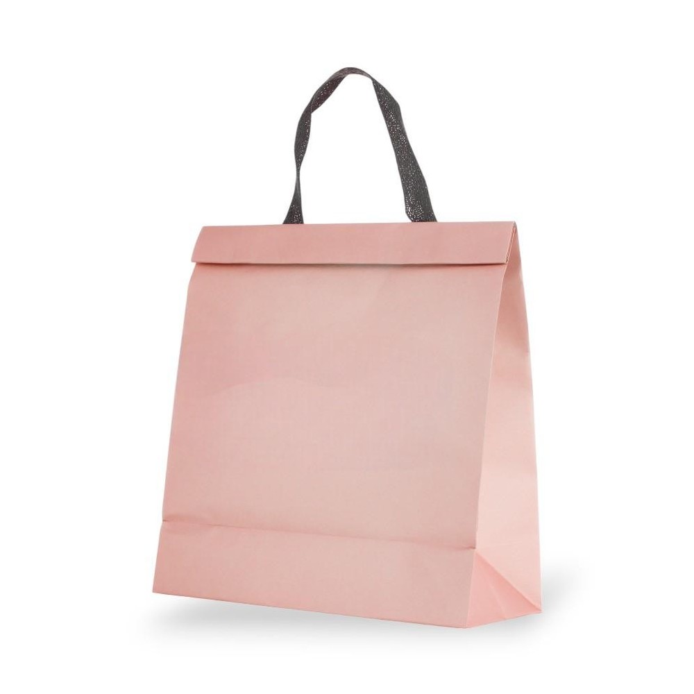 BORSA CARTA 34X14CM PINK